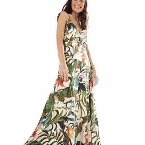 Farm Rio Dress rainbow monkey - never worn